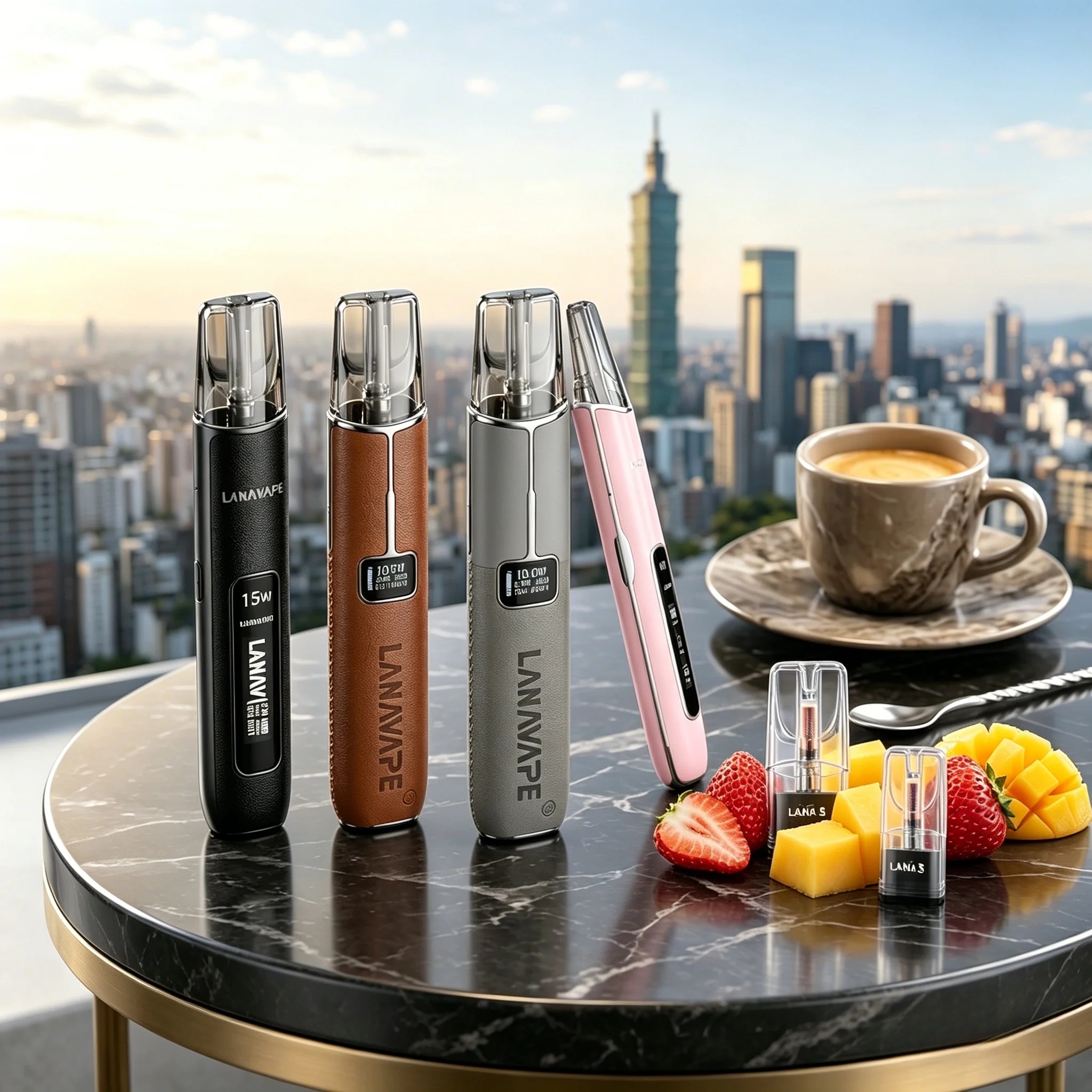 LANA 電子煙台灣專賣：LANA AIR 1 主機與皮革主機現貨推薦，保證正品